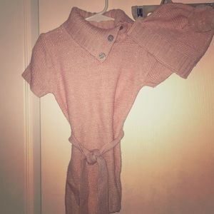 sweater w/ matching beanie